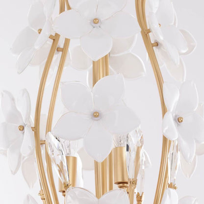Varaluz Petal Court 9 Light 26" Wide Taper Candle Style Chandelier