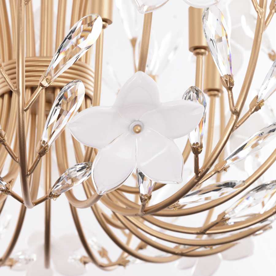 Varaluz Petal Court 12 Light 32" Wide Taper Candle Style Chandelier