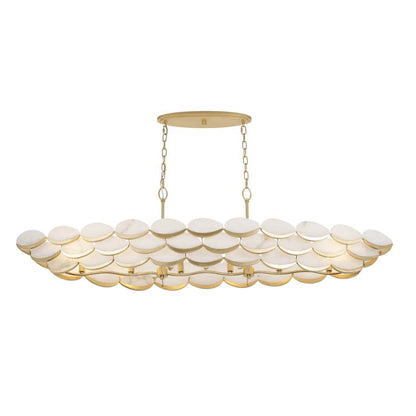 Varaluz High Tide 6 Light 63" Wide Linear Chandelier