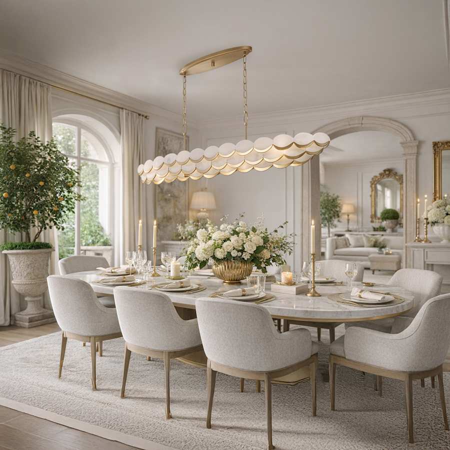 Varaluz High Tide 6 Light 63" Wide Linear Chandelier