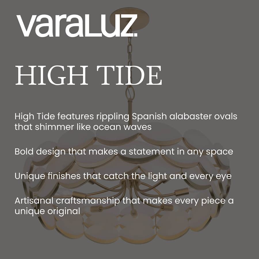 Varaluz High Tide 6 Light 63" Wide Linear Chandelier