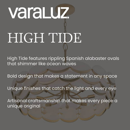 Varaluz High Tide 6 Light 63" Wide Linear Chandelier