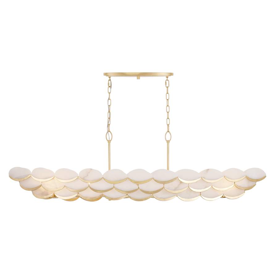 Varaluz High Tide 6 Light 63" Wide Linear Chandelier