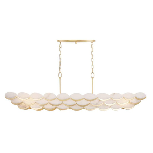 Varaluz High Tide 6 Light 63" Wide Linear Chandelier
