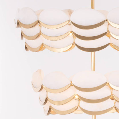 Varaluz High Tide 11 Light 27" Wide Waterfall Chandelier