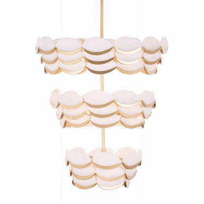 Varaluz High Tide 11 Light 27" Wide Waterfall Chandelier