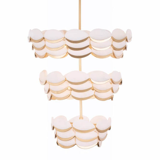 Varaluz High Tide 11 Light 27" Wide Waterfall Chandelier
