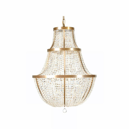 Varaluz Crystal Baller 12 Light 30" Wide Crystal Empire Chandelier