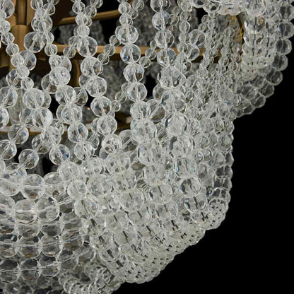 Varaluz Solaire 6 Light 25" Wide Crystal Pendant