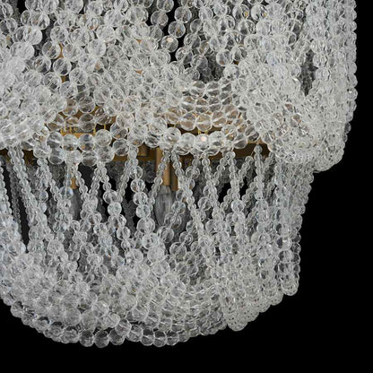 Varaluz Solaire 6 Light 25" Wide Crystal Pendant