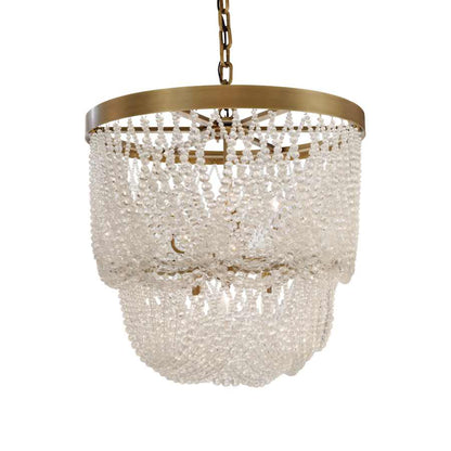 Varaluz Solaire 6 Light 25" Wide Crystal Pendant