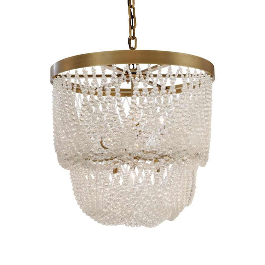 Varaluz Solaire 6 Light 25" Wide Crystal Pendant