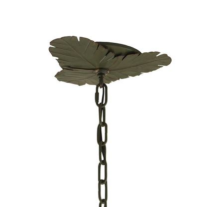 Varaluz Banana Leaf 9 Light 37" Wide Abstract Candle Style Chandelier