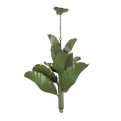 Varaluz Banana Leaf 12 Light 44" Wide Abstract Candle Style Chandelier