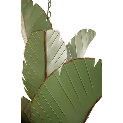 Varaluz Banana Leaf 12 Light 44" Wide Abstract Candle Style Chandelier