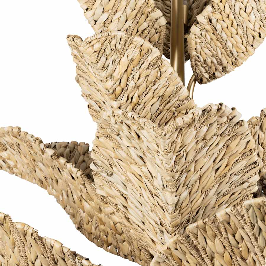 Varaluz Banana Leaf 12 Light 44" Wide Abstract Candle Style Chandelier