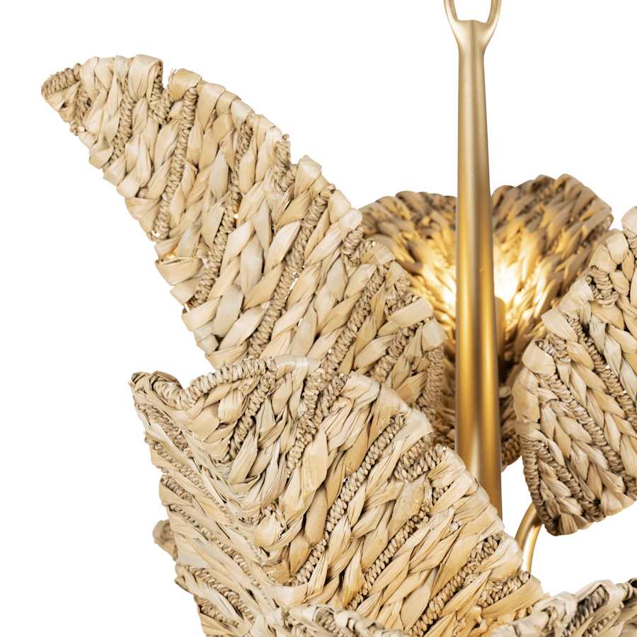 Varaluz Banana Leaf 12 Light 44" Wide Abstract Candle Style Chandelier