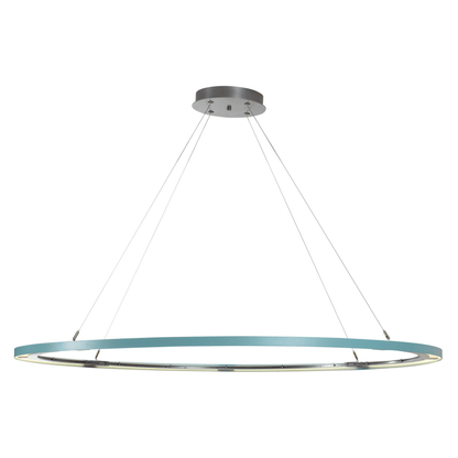 Vermont Modern Ringo 61-13/16" Wide Integrated LED Ring Chandelier with Adjustable Cables