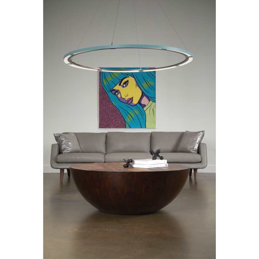 Vermont Modern Ringo 61-13/16" Wide Integrated LED Ring Chandelier with Adjustable Cables
