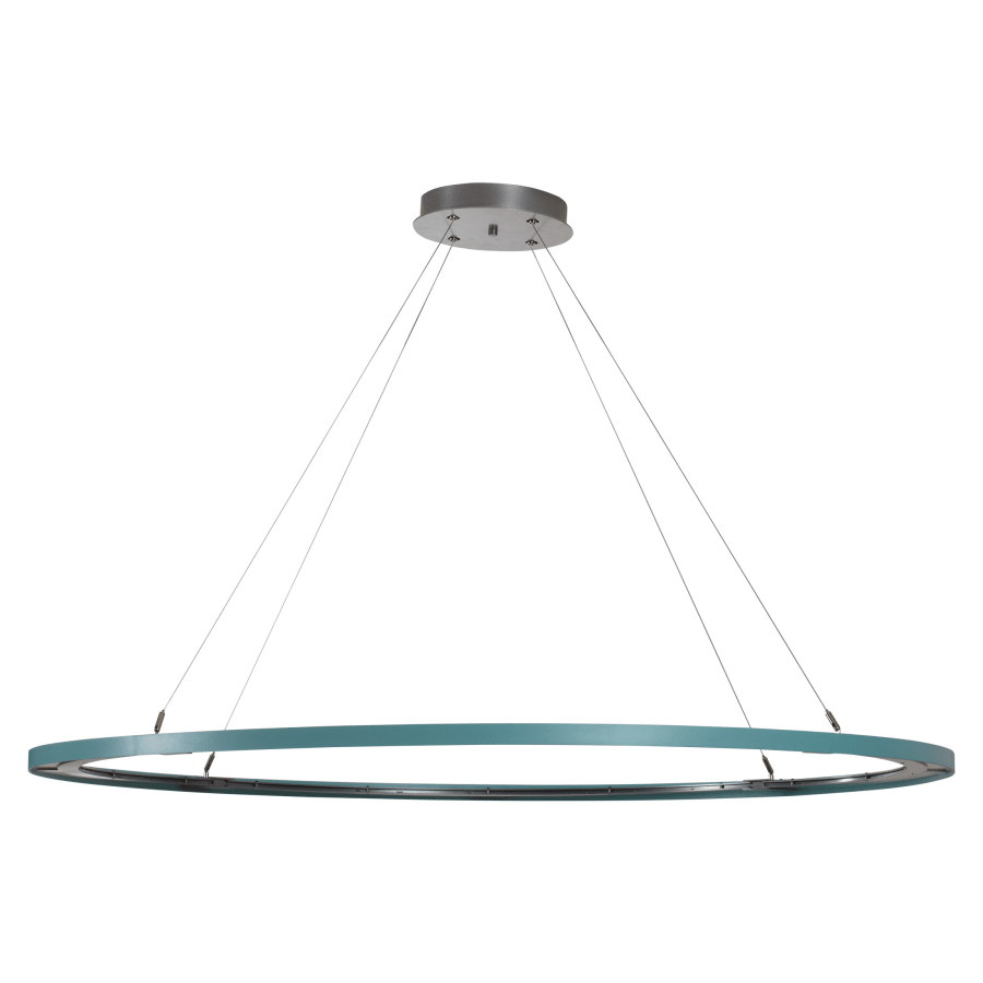 Vermont Modern Ringo 61-13/16" Wide Integrated LED Ring Chandelier with Adjustable Cables