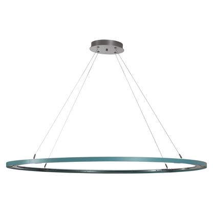 Vermont Modern Ringo 61-13/16" Wide Integrated LED Ring Chandelier with Adjustable Cables