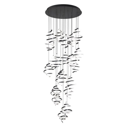 WAC Lighting Whirl 21 Light 26" Wide LED Abstract Multi Light Pendant