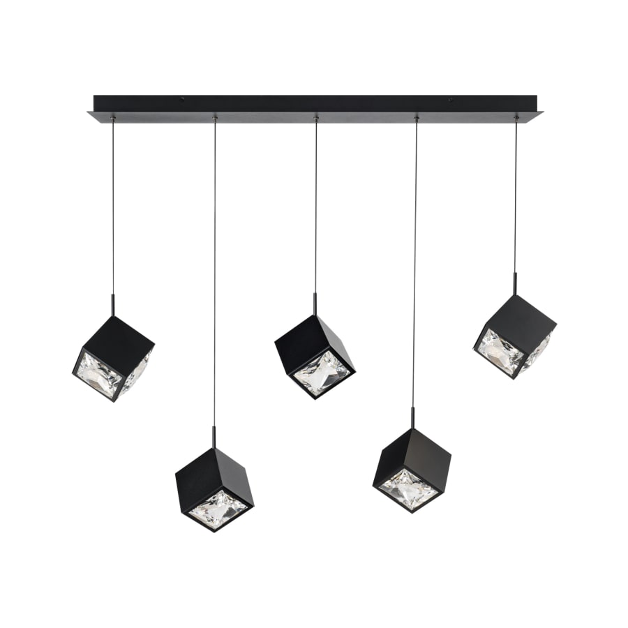 WAC Lighting Ice Cube 5 Light 44" Wide LED Multi Light Pendant