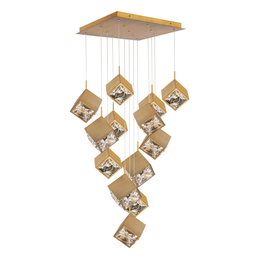 WAC Lighting Ice Cube 13 Light 23" Wide LED Multi Light Pendant
