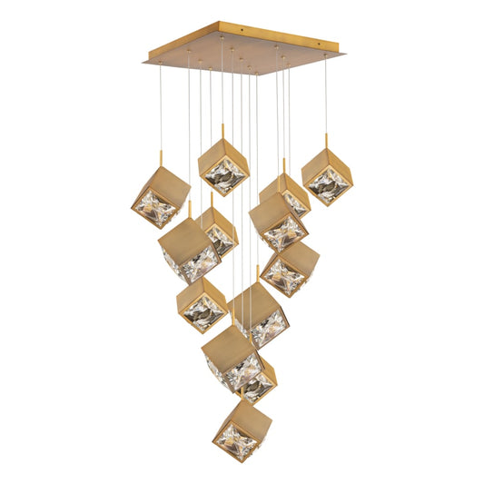 WAC Lighting Ice Cube 13 Light 23" Wide LED Multi Light Pendant