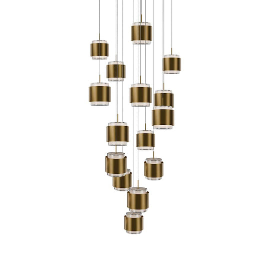 WAC Lighting Banded 23" Wide LED Multi Light Pendant
