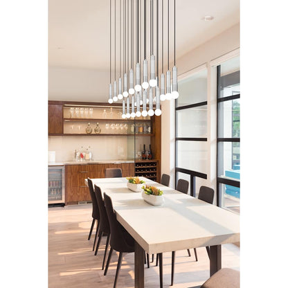 Z-Lite Stari 23 Light 54" Wide Linear Pendant
