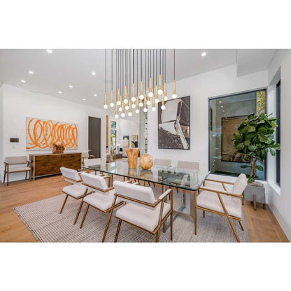 Z-Lite Stari 23 Light 54" Wide Linear Pendant