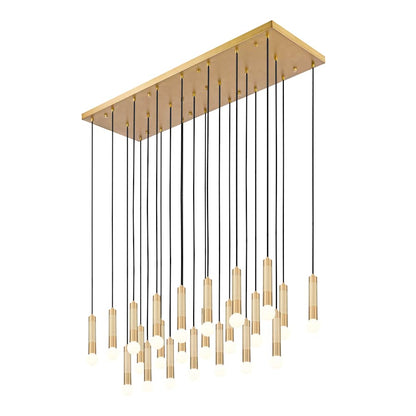 Z-Lite Stari 23 Light 54" Wide Linear Pendant