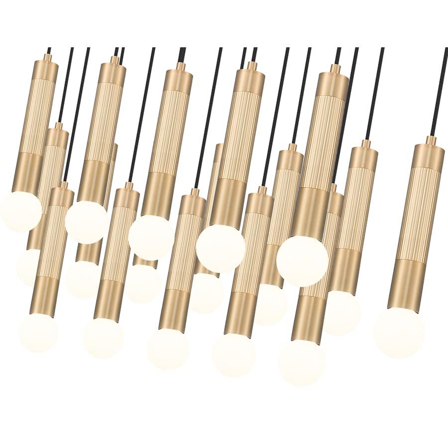 Z-Lite Stari 23 Light 54" Wide Linear Pendant