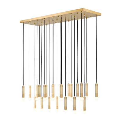 Z-Lite Stari 23 Light 54" Wide Linear Pendant