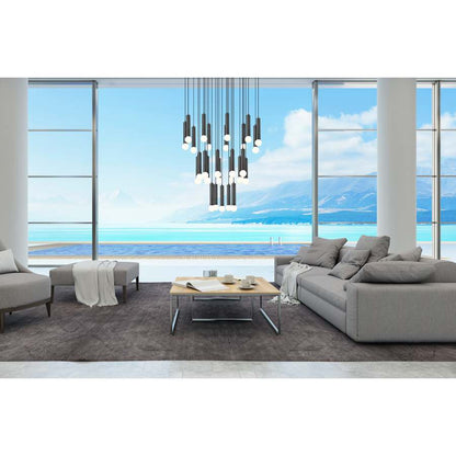 Z-Lite Stari 27 Light 36" Wide Multi Light Pendant