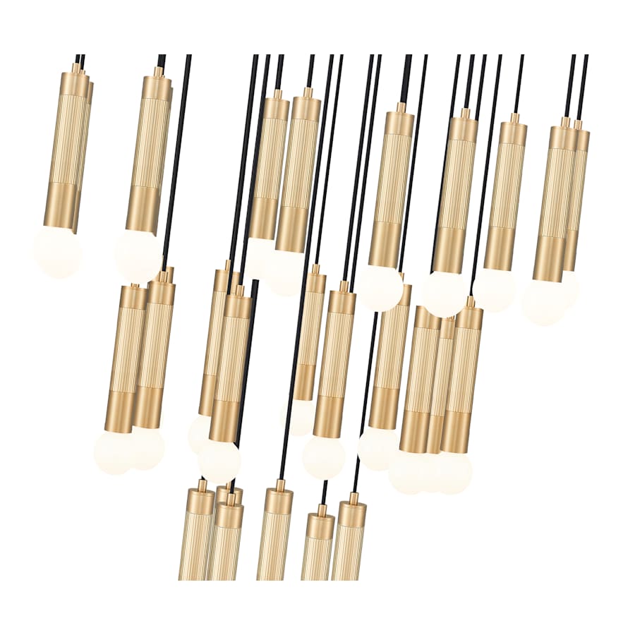 Z-Lite Stari 27 Light 36" Wide Multi Light Pendant