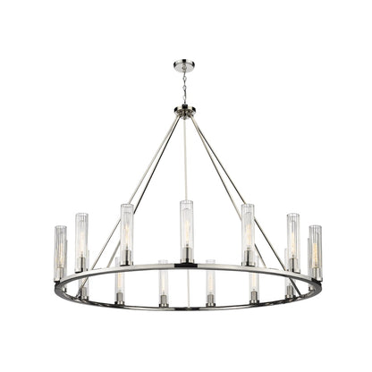 Z-Lite Beau 15 Light 60" Wide Pillar Candle Ring Chandelier