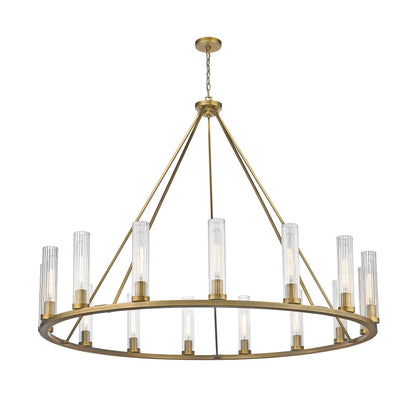 Z-Lite Beau 15 Light 60" Wide Pillar Candle Ring Chandelier