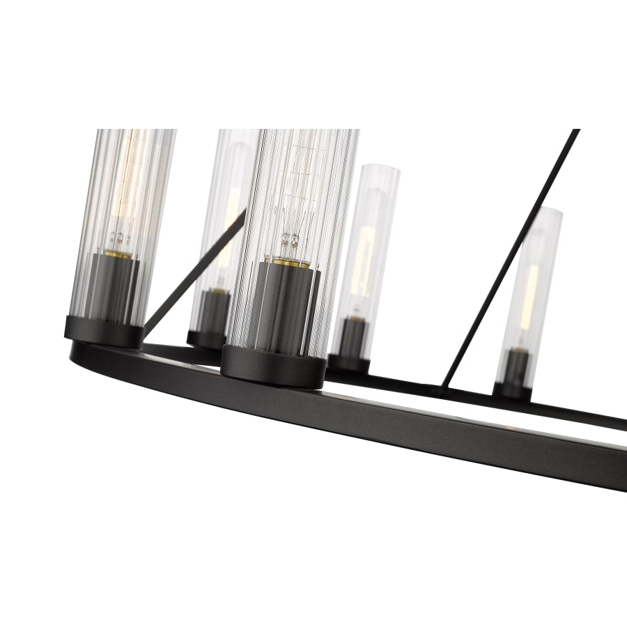 Z-Lite Beau 15 Light 60" Wide Pillar Candle Ring Chandelier