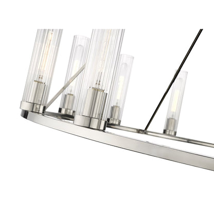 Z-Lite Beau 15 Light 60" Wide Pillar Candle Ring Chandelier