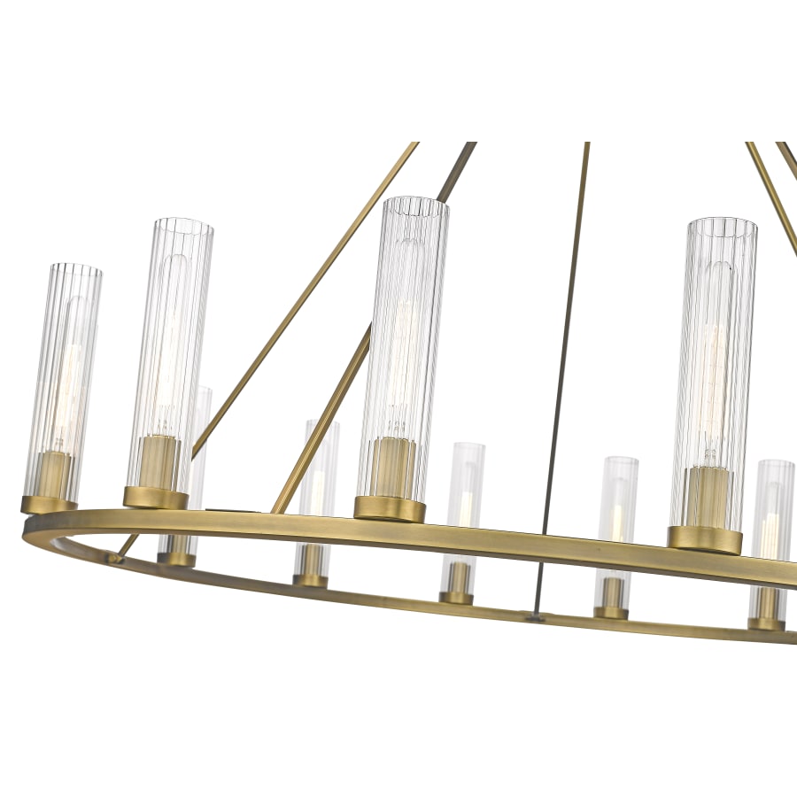 Z-Lite Beau 15 Light 60" Wide Pillar Candle Ring Chandelier