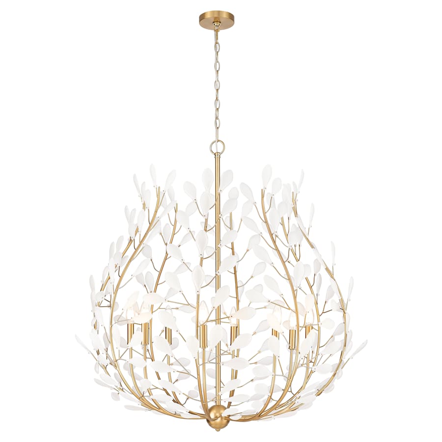 Z-Lite Claudine 8 Light 38" Wide Crystal Pendant
