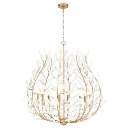 Z-Lite Claudine 8 Light 38" Wide Crystal Pendant