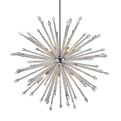 Z-Lite Soleia 12 Light 47" Wide Crystal Sputnik Chandelier