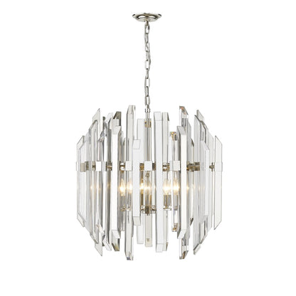 Z-Lite Bova 6 Light 26" Wide Crystal Chandelier