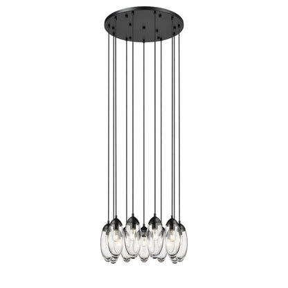 Z-Lite Arden 11 Light 24" Wide Suspension Multi Light Pendant