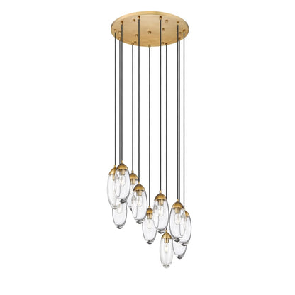 Z-Lite Arden 11 Light 24" Wide Suspension Multi Light Pendant