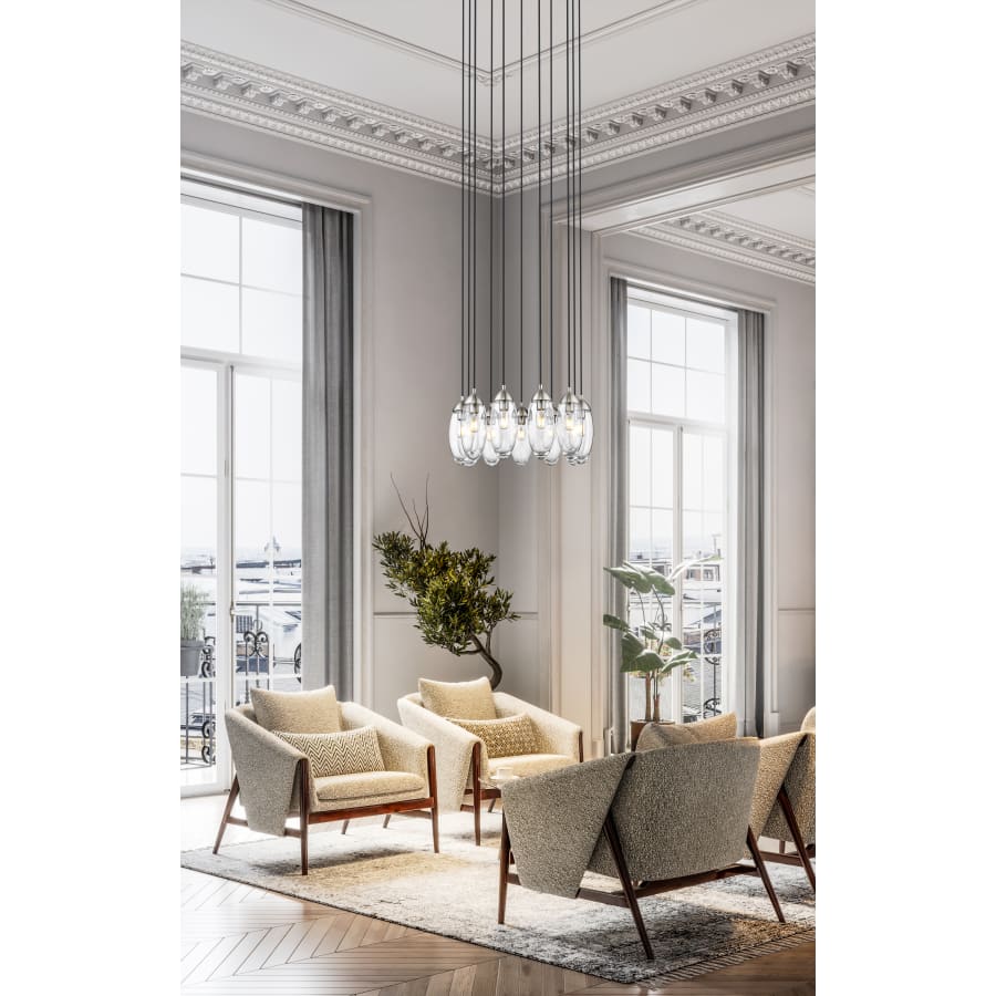 Z-Lite Arden 11 Light 24" Wide Suspension Multi Light Pendant