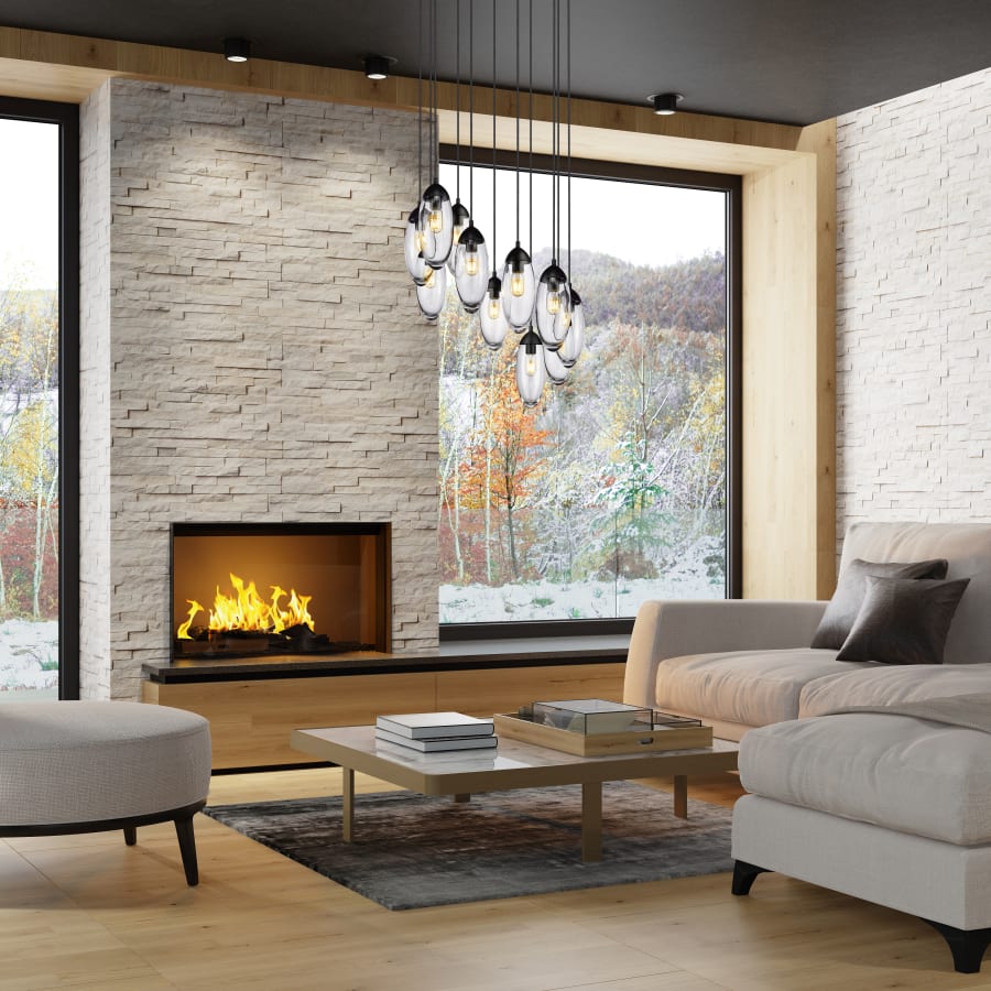 Z-Lite Arden 11 Light 24" Wide Suspension Multi Light Pendant